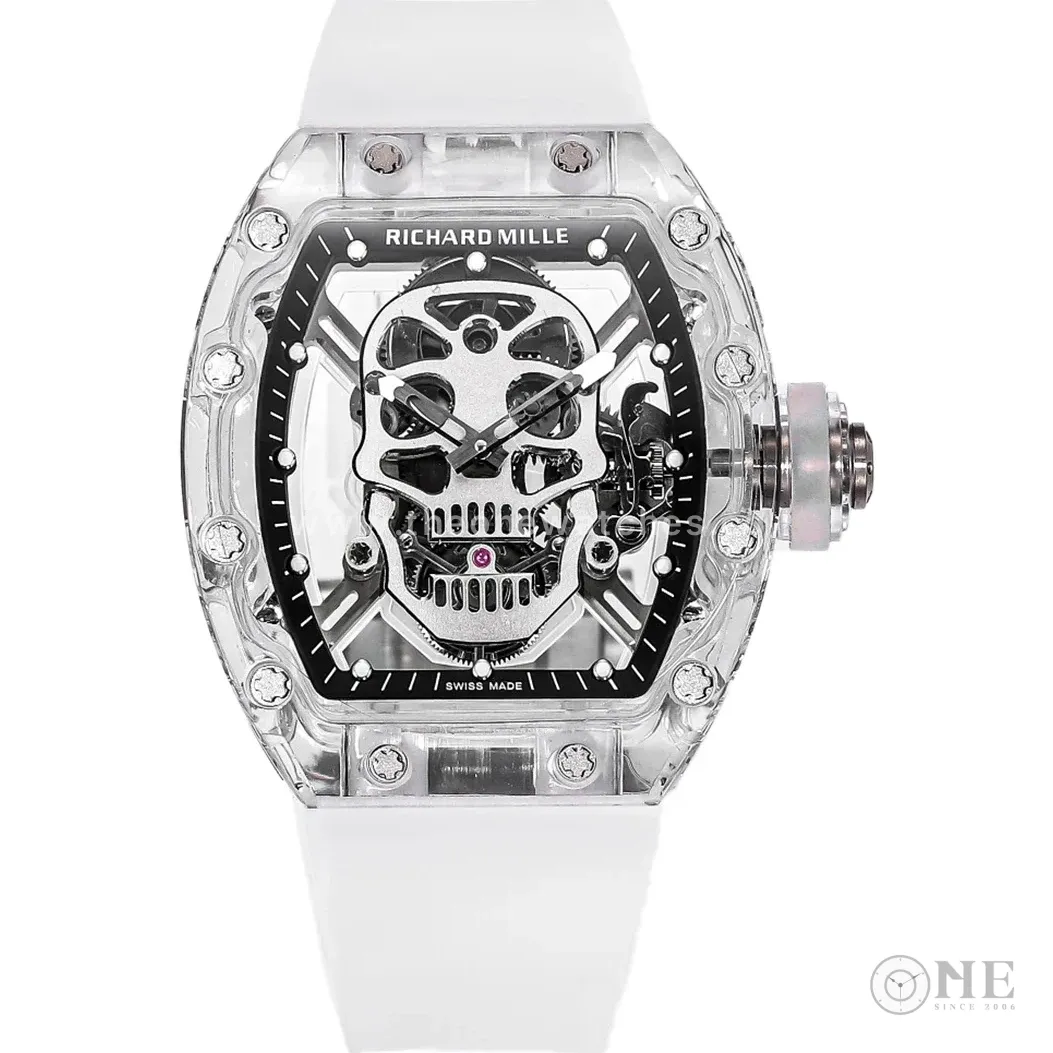 RM 027-01 Tourbillon Sapphire Skull