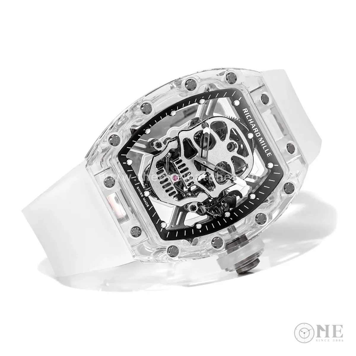 RM 027-01 Tourbillon Sapphire Skull