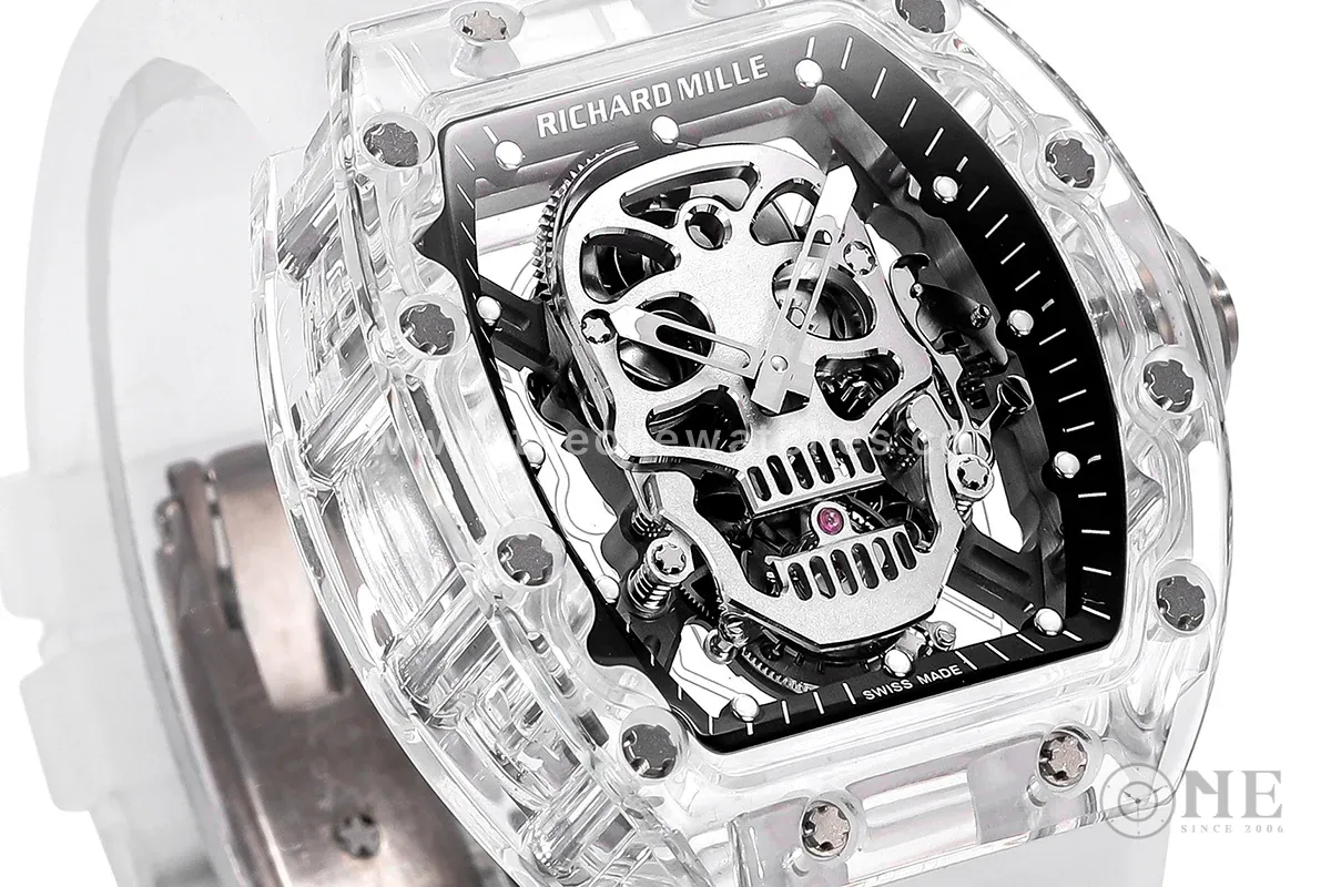 RM 027-01 Tourbillon Sapphire Skull