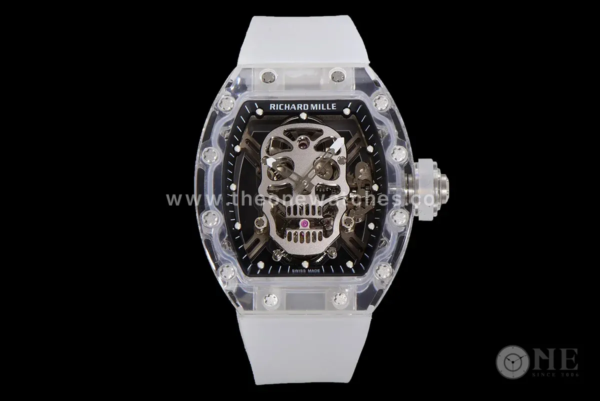 RM 027-01 Tourbillon Sapphire Skull