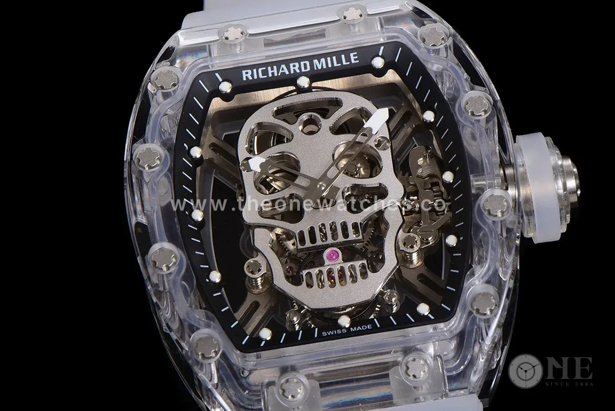RM 027-01 Tourbillon Sapphire Skull