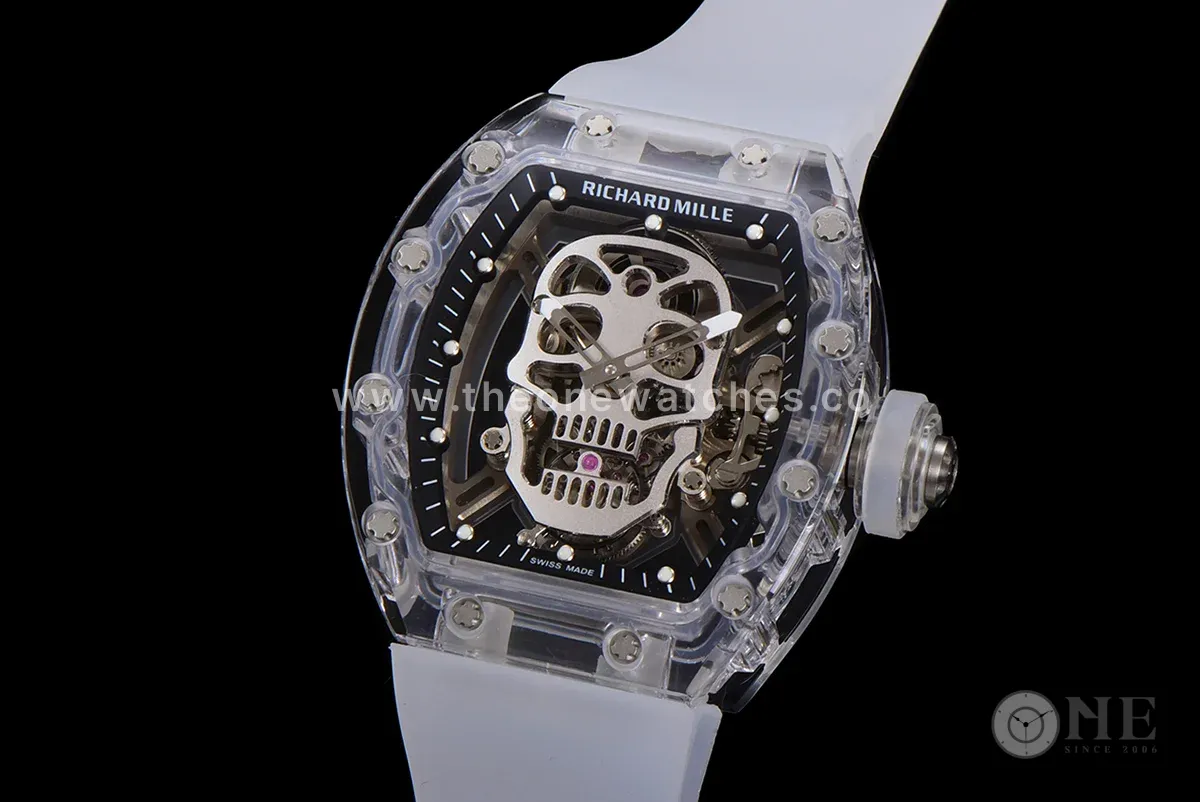 RM 027-01 Tourbillon Sapphire Skull