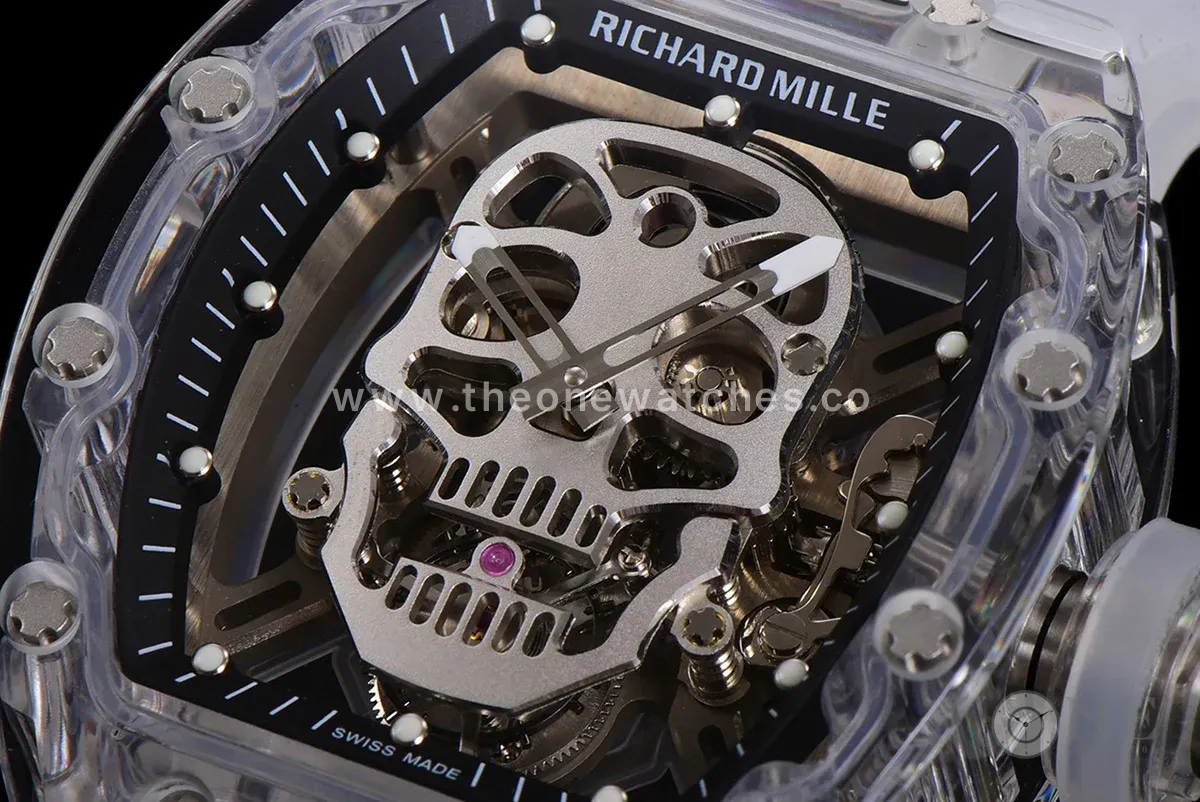 RM 027-01 Tourbillon Sapphire Skull