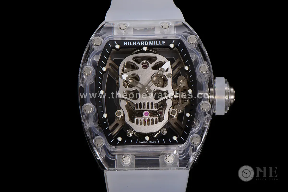 RM 027-01 Tourbillon Sapphire Skull