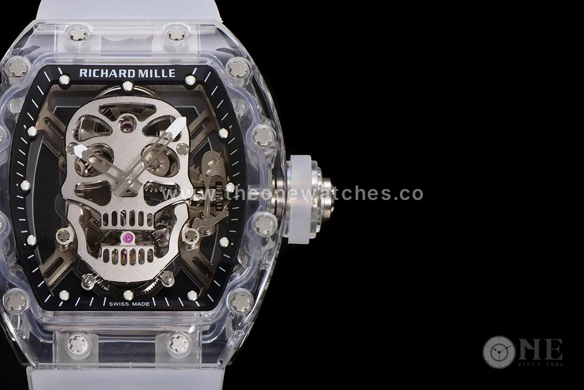 RM 027-01 Tourbillon Sapphire Skull