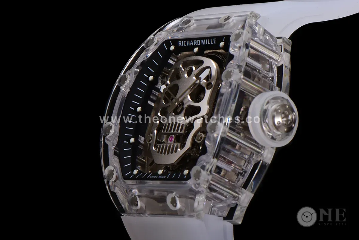RM 027-01 Tourbillon Sapphire Skull