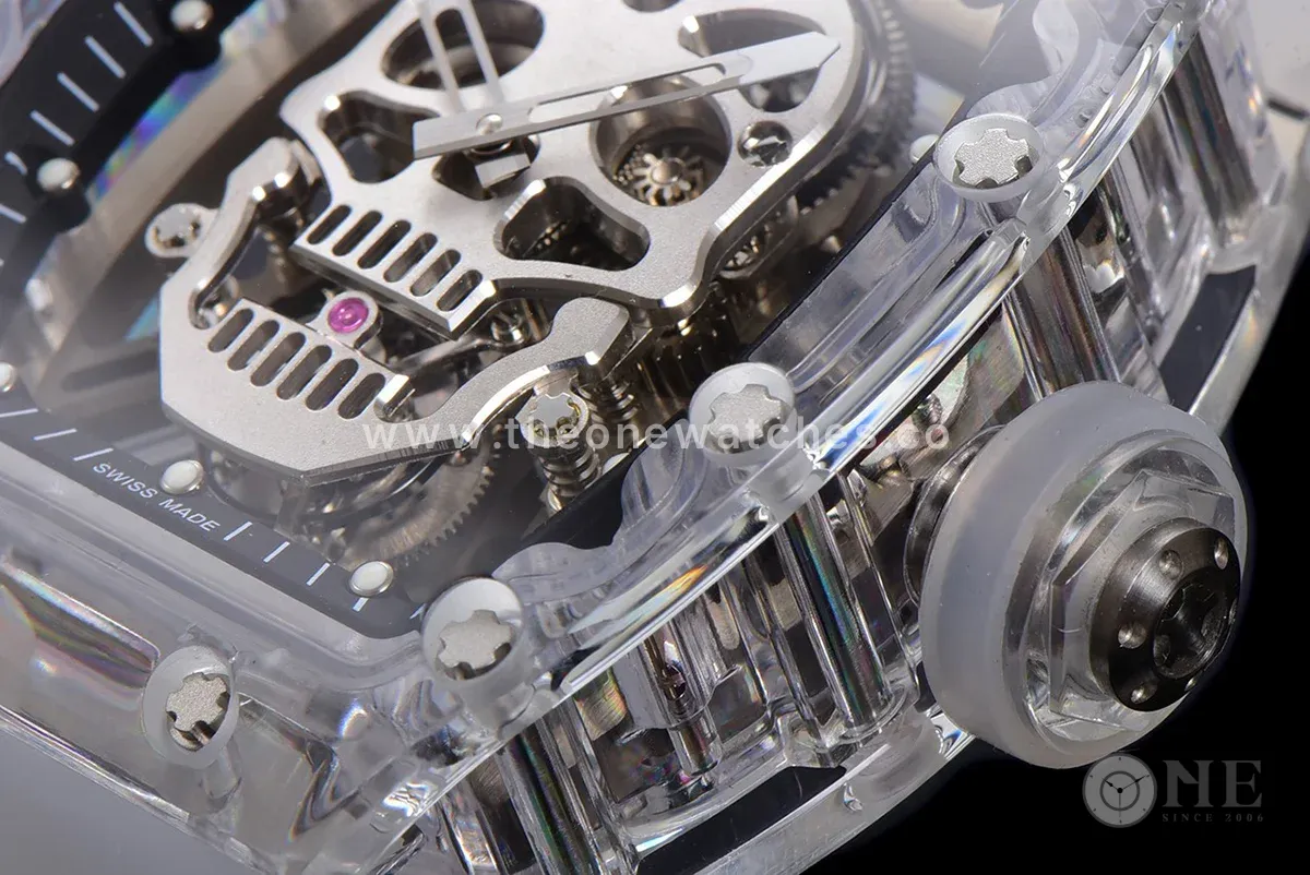 RM 027-01 Tourbillon Sapphire Skull