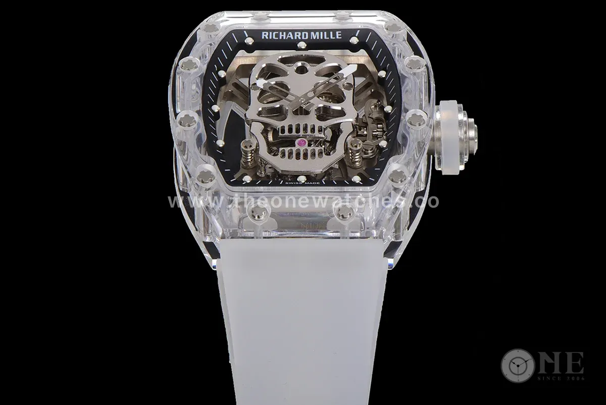 RM 027-01 Tourbillon Sapphire Skull