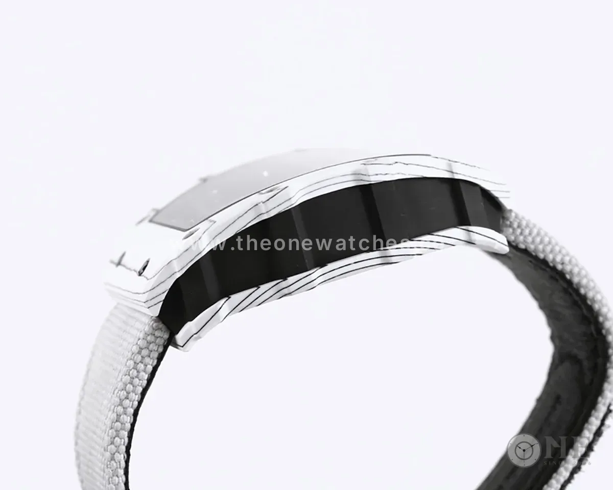 RM 035-01 Rafael Nadal White NTPT on White Nylon Strap