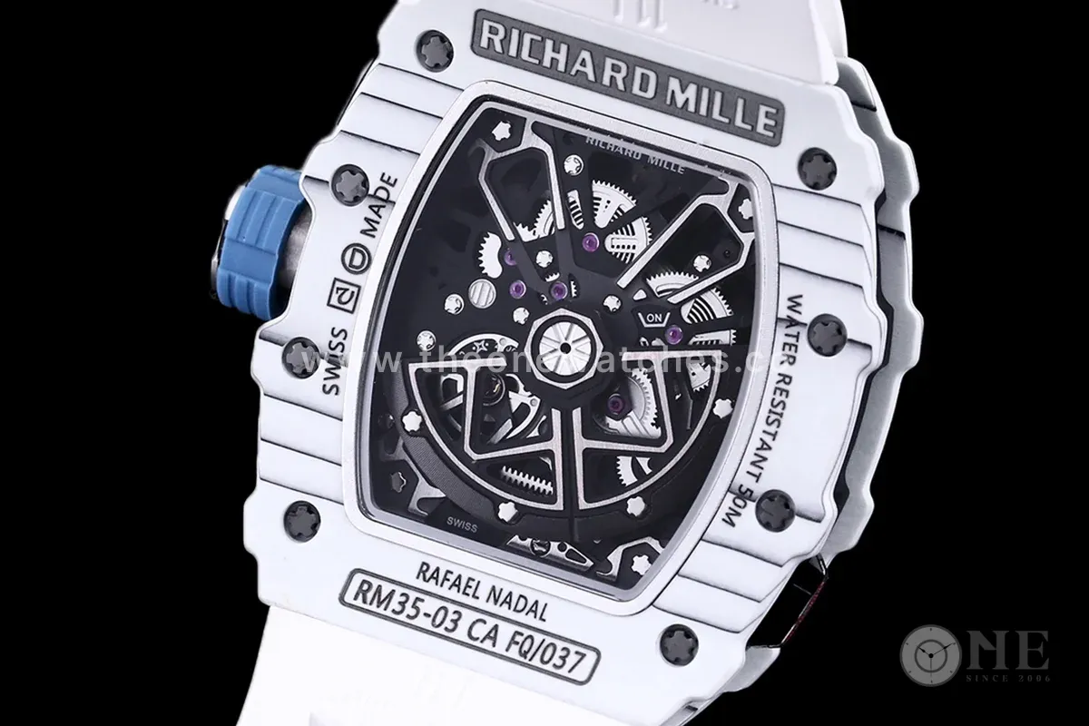 RM 035-03 Rafael Nadal Automatic – White TPT