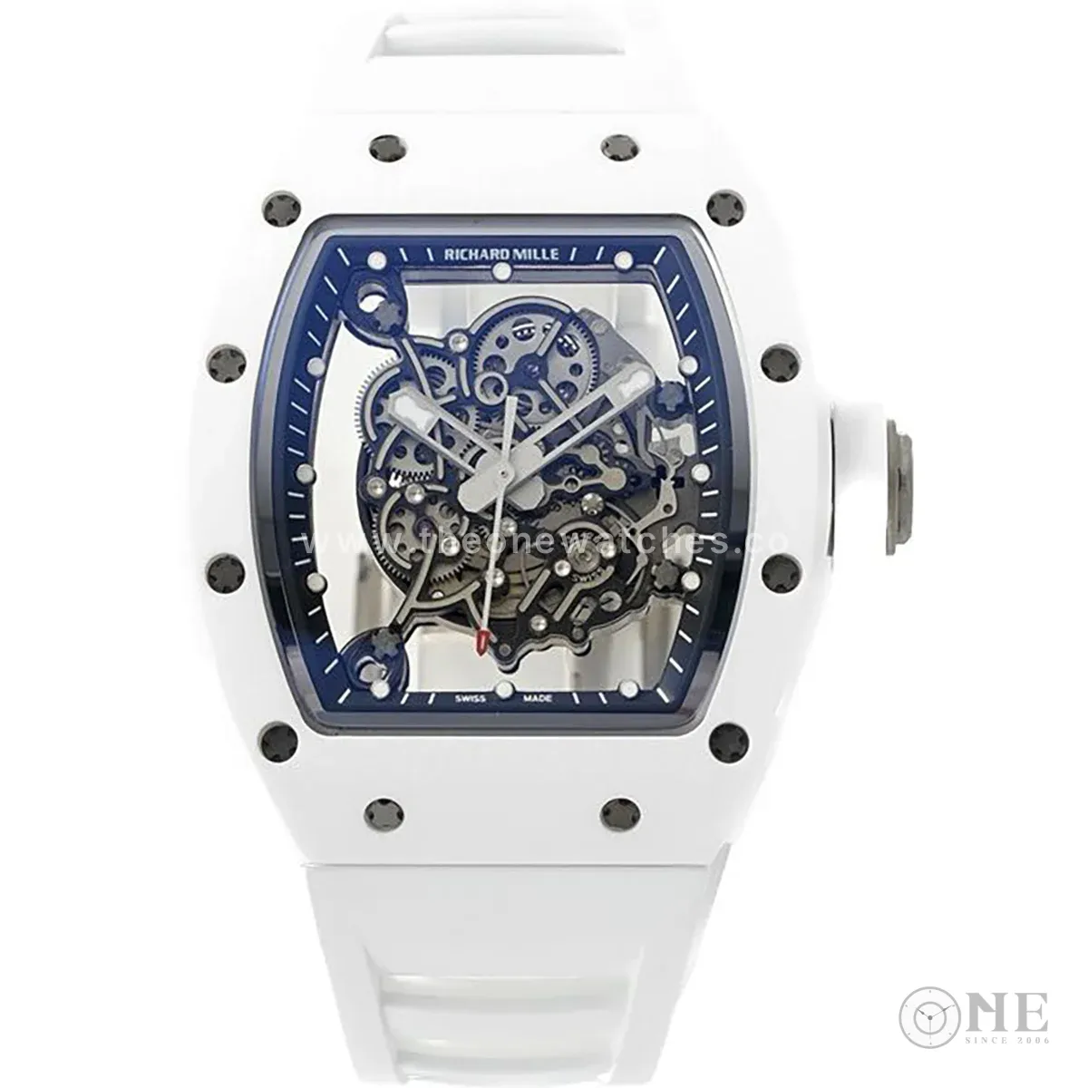 RM 055 White Bubba Watson White Ceramic on White Rubber RMUL2