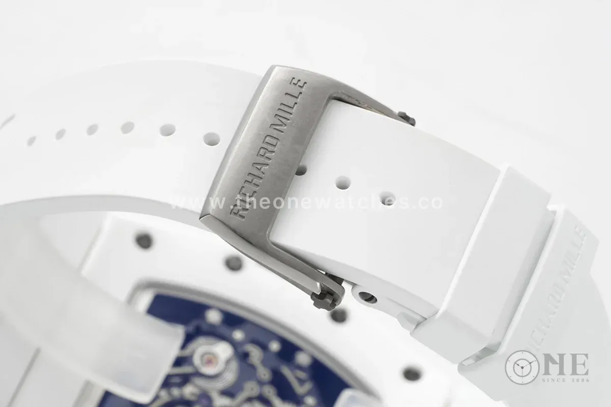 RM 055 White Bubba Watson White Ceramic on White Rubber RMUL2