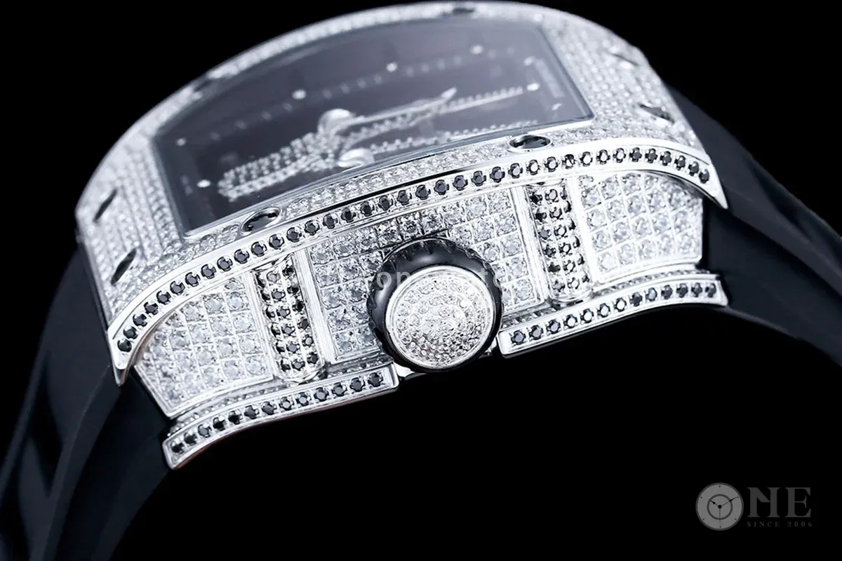 RM 51-05 Oryx Tourbillon in Steel with Diamond Bezel