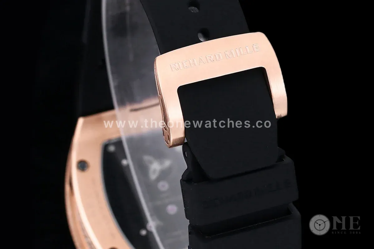 RM026-01 Tourbillon Serpent in Rose Gold with Diamond Bezel