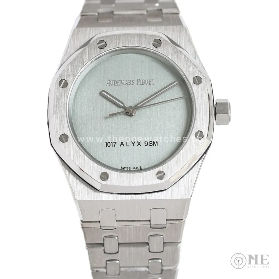 Royal Oak 15550 Silver Dial 1017 ALYX 9SM in White Gold