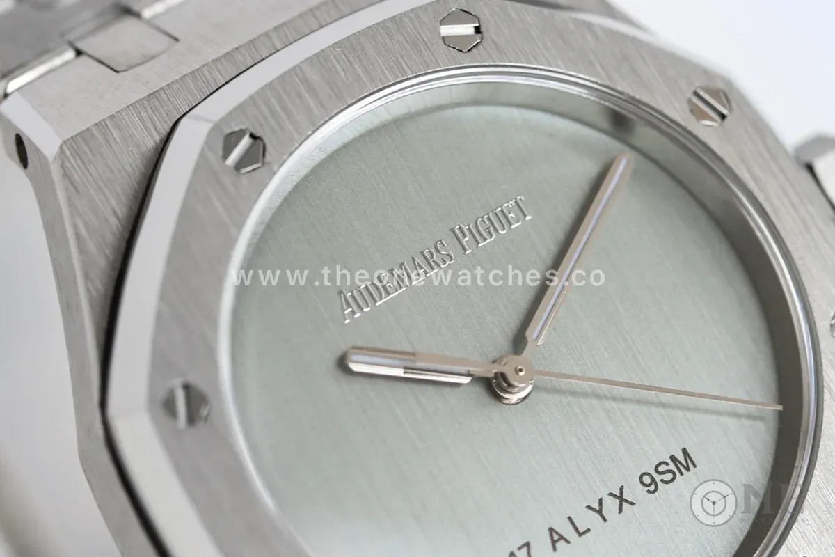 Royal Oak 15550 Silver Dial 1017 ALYX 9SM in White Gold