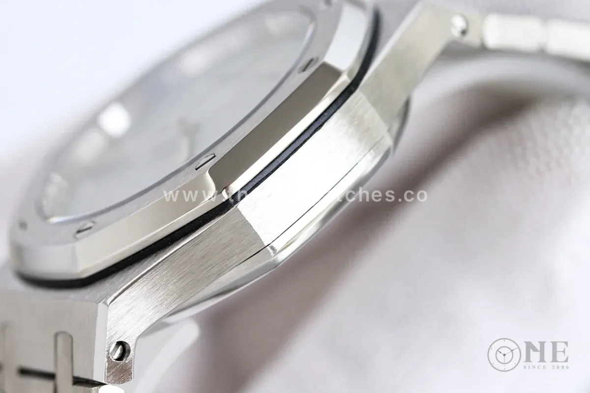 Royal Oak 15550 Silver Dial 1017 ALYX 9SM in White Gold
