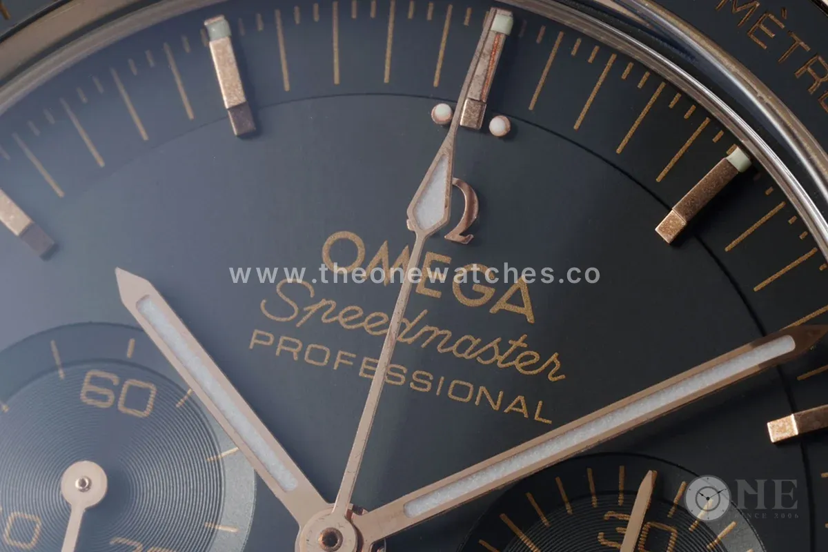 Speedmaster Black Dial on Rose Gold
