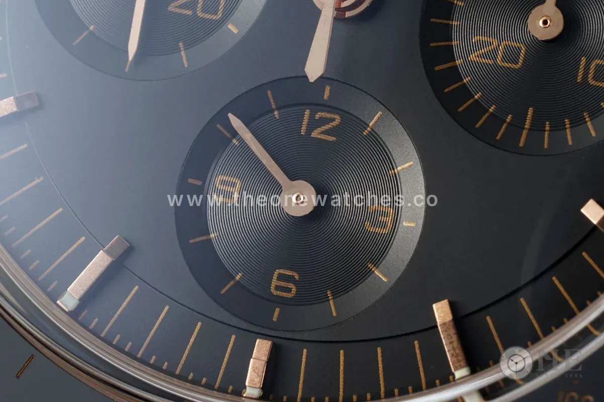 Speedmaster Black Dial on Rose Gold