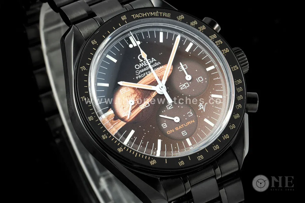 Speedmaster Black Venom Saturn on PVD