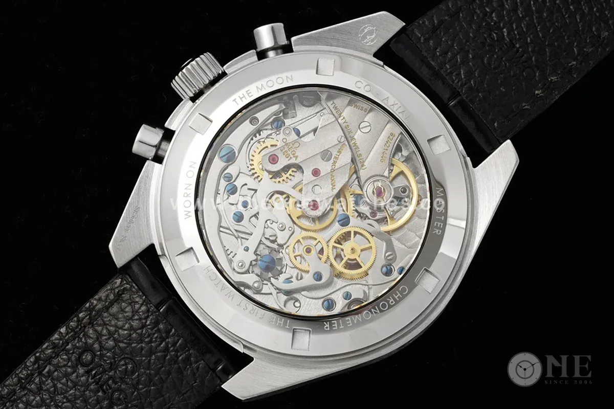 Speedmaster Moonwatch Professional 42mm Canopus Gold™ on Leather Strap
