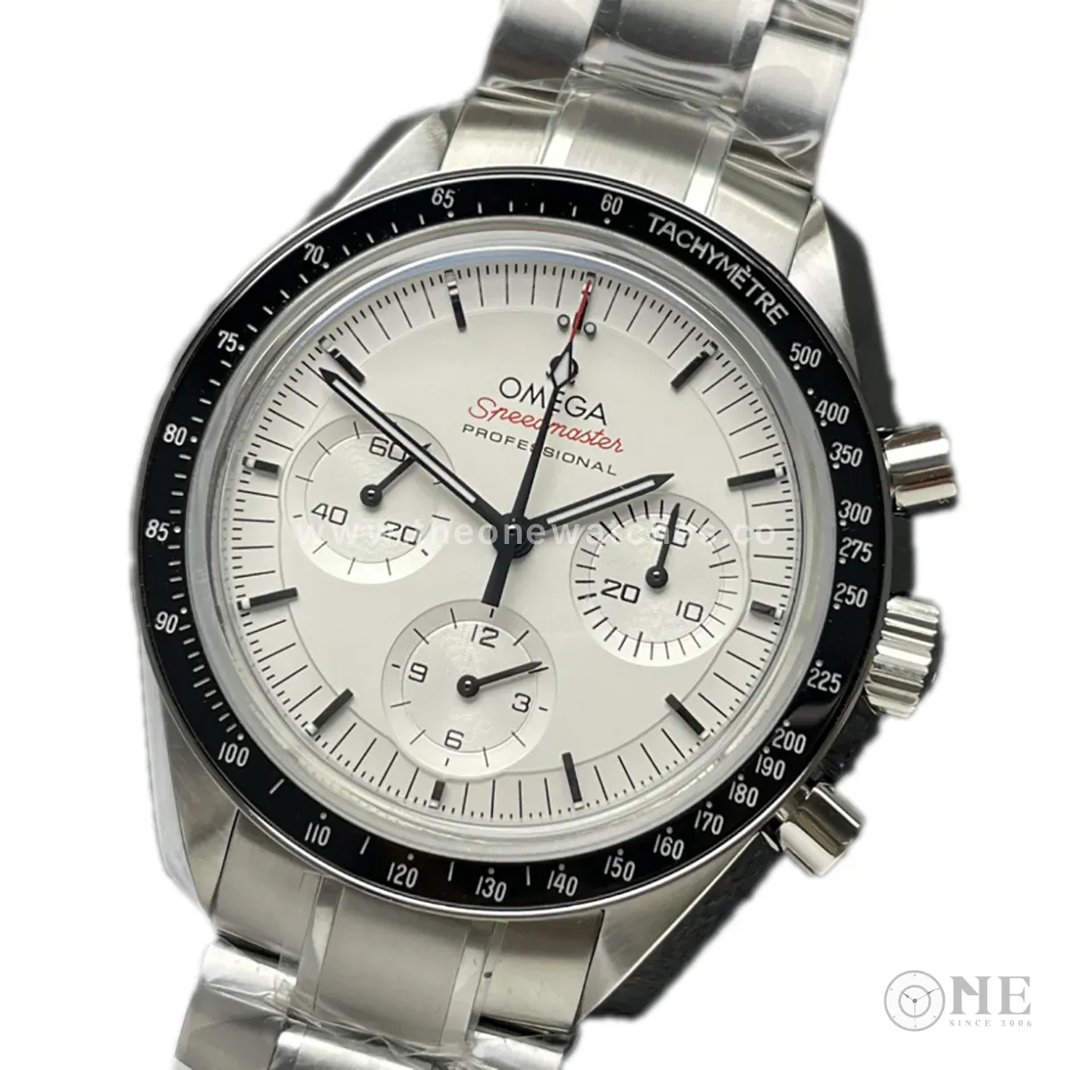 Speedmaster Moonwatch Professional White Dial in Steel