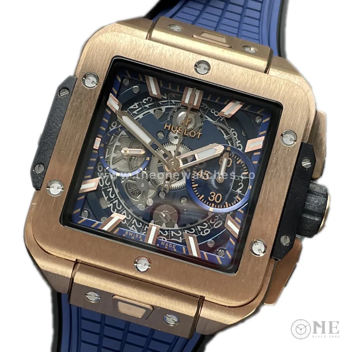Square Bang Unico Gold Blue
