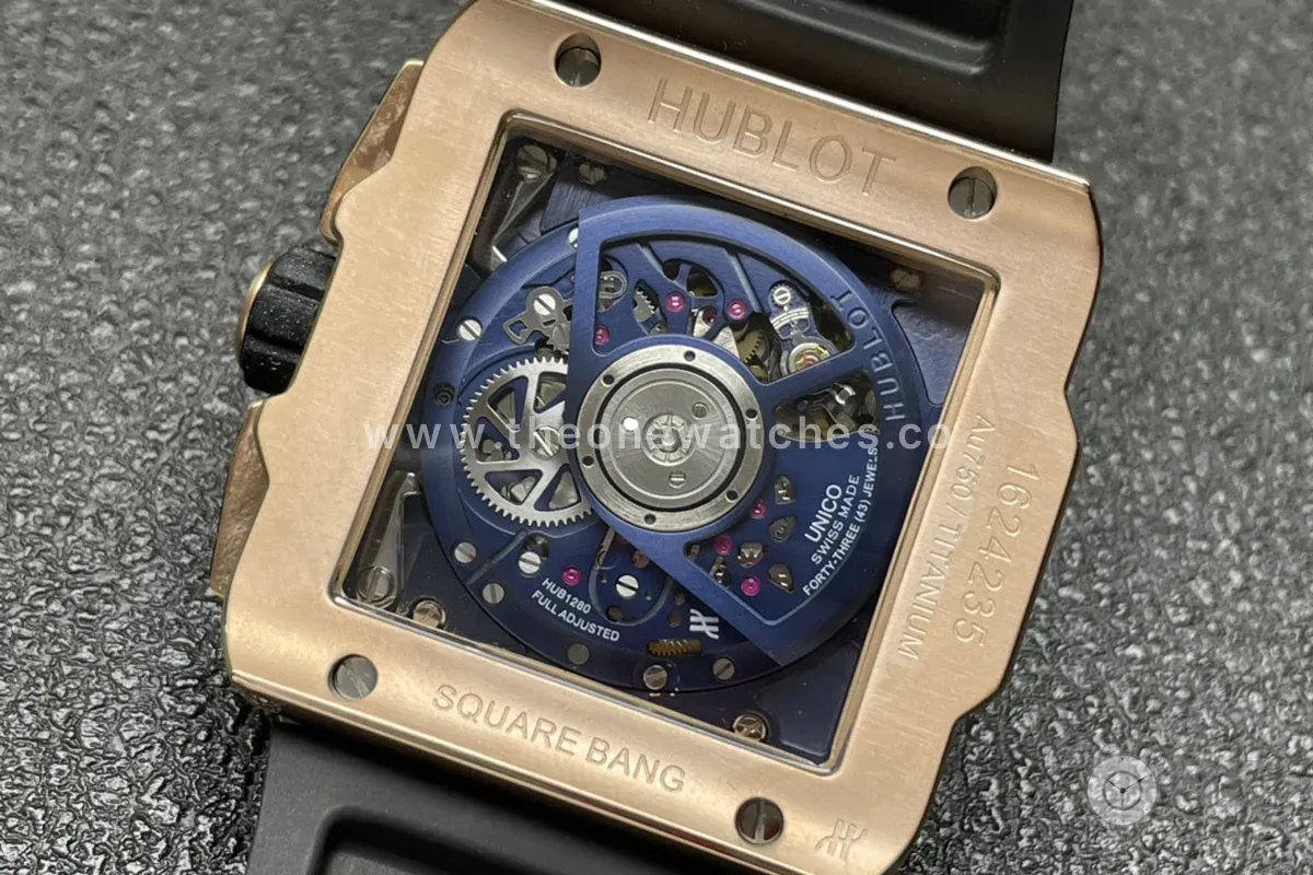 Square Bang Unico Gold Blue