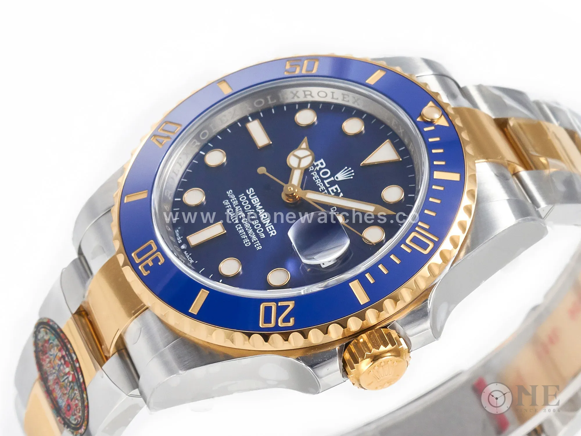 Submariner 126613LB 41mm Clean 1:1 Best Edition YG/SS Blue Dial VR3235