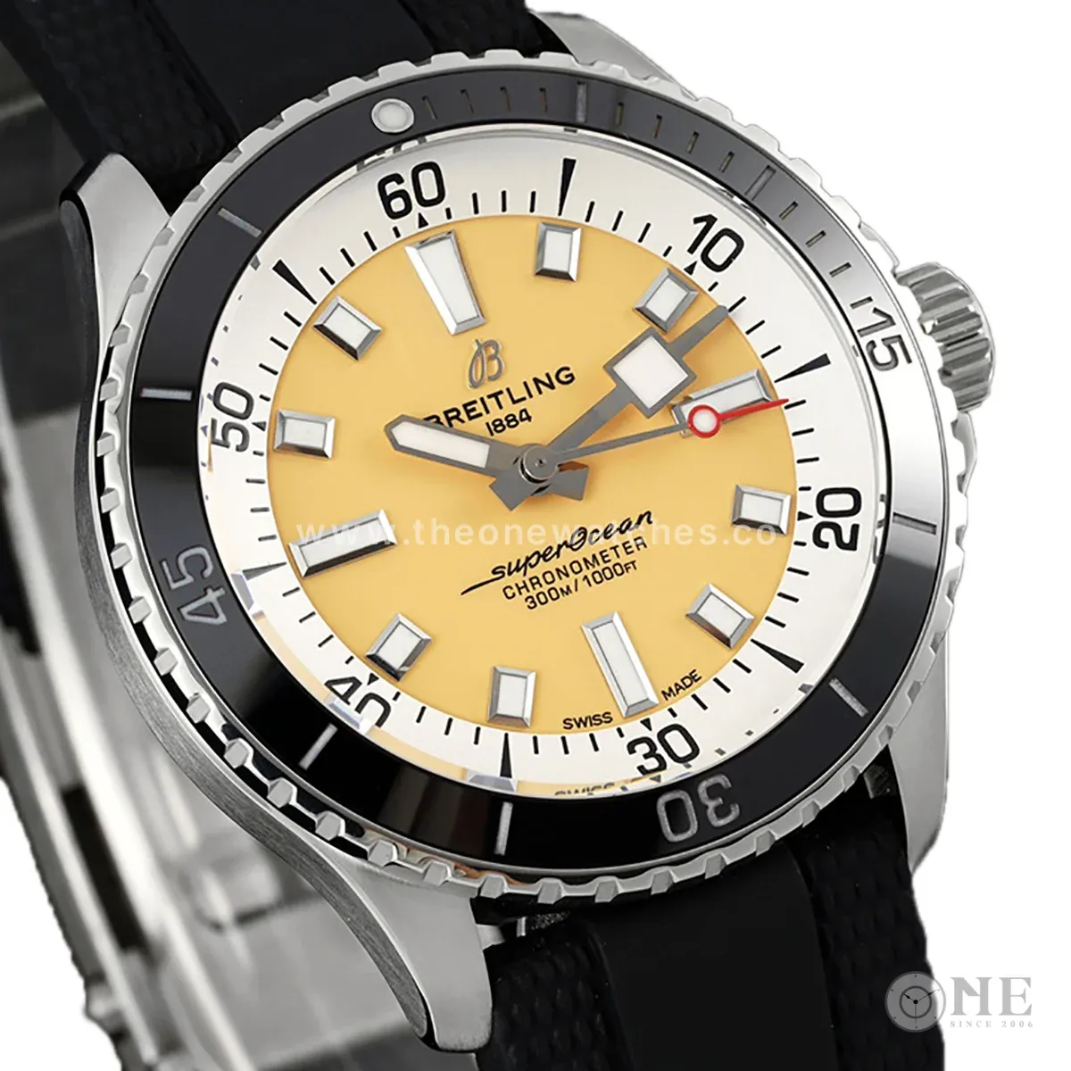 Superocean Automatic 42 Yellow Dial Ref: A17375211I1S1