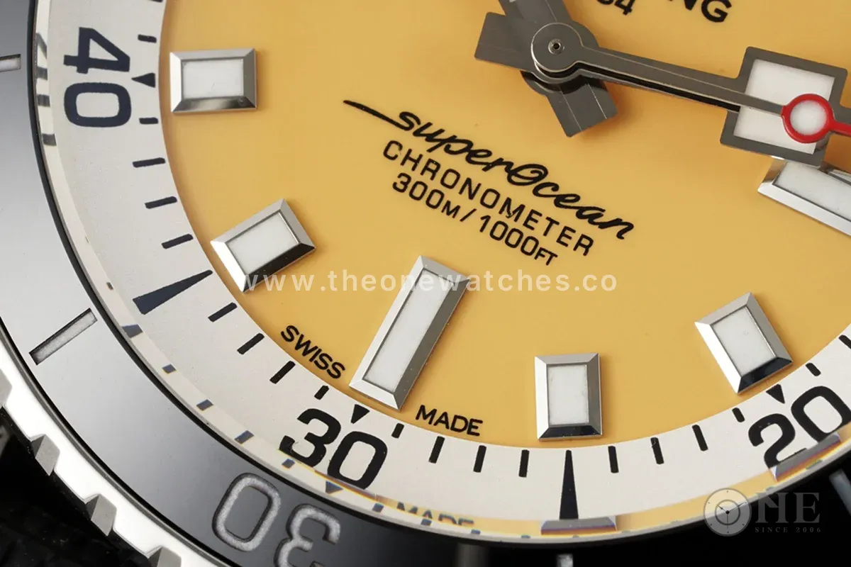 Superocean Automatic 42 Yellow Dial Ref: A17375211I1S1