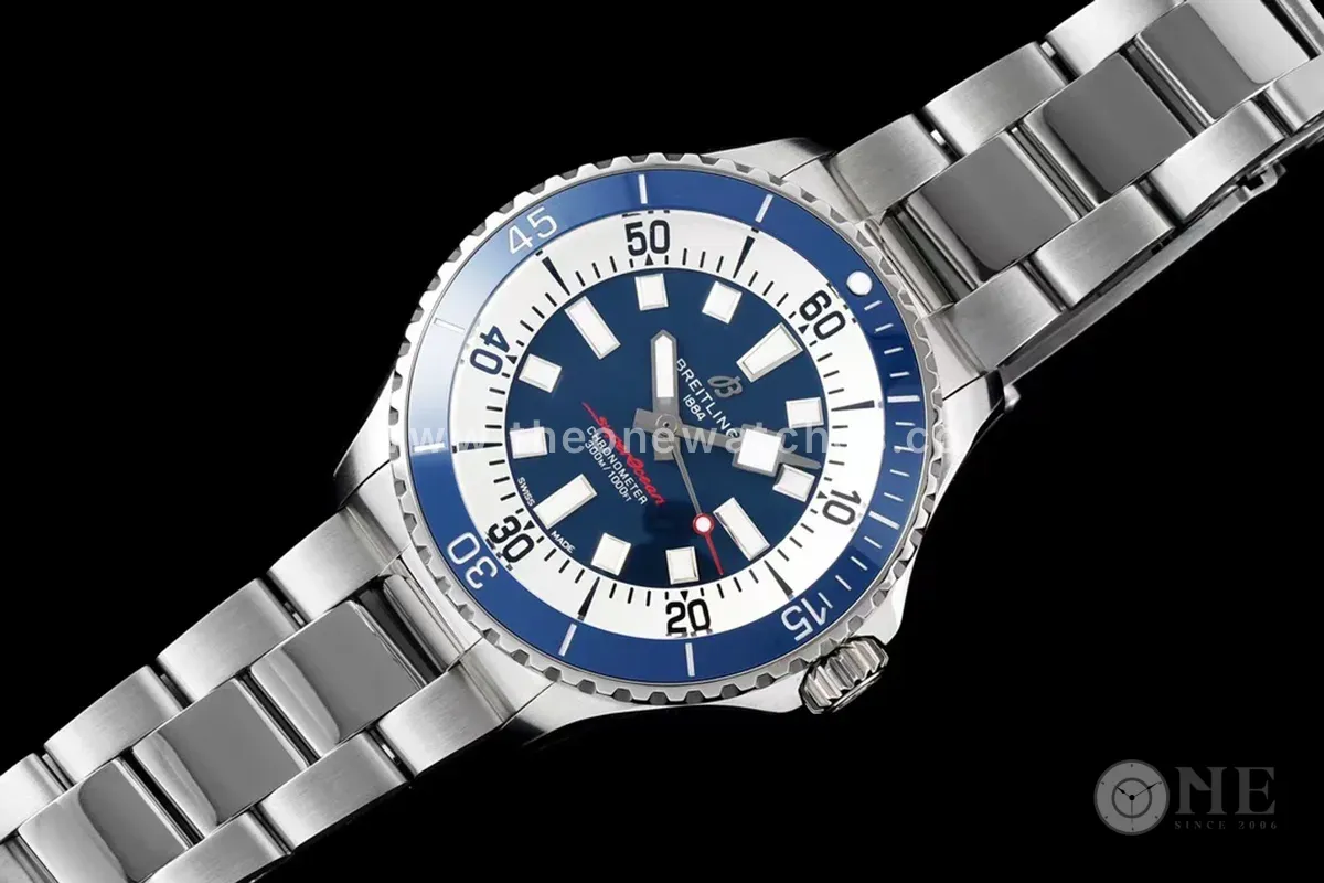 Superocean Automatic 44 Blue Dial with Blue Bezel