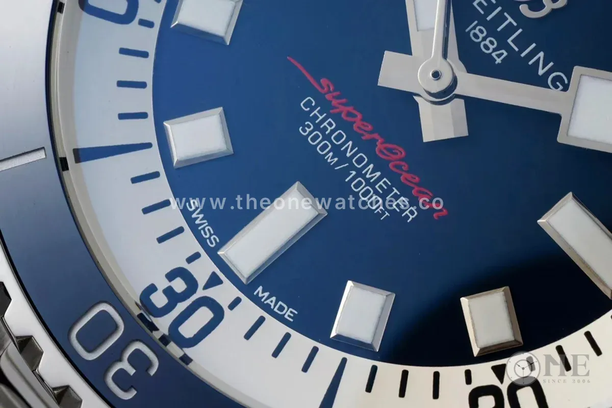 Superocean Automatic 44 Blue Dial with Blue Bezel