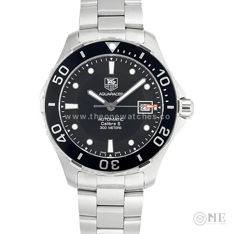 Tag Heuer Aquaracer Caliber 5 Black Dial Ref. WAN2110.BA08