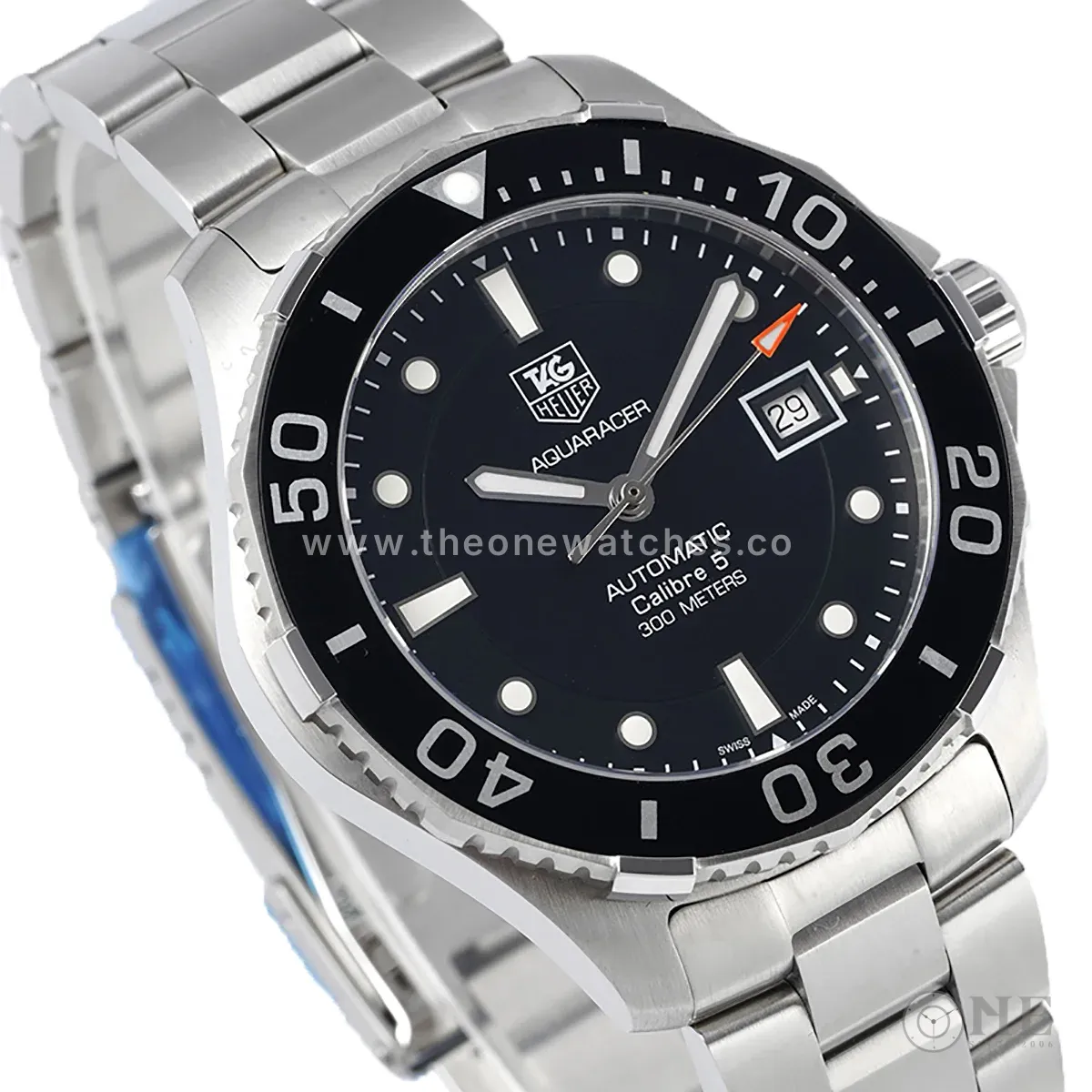 Tag Heuer Aquaracer Caliber 5 Black Dial Ref. WAN2110.BA08