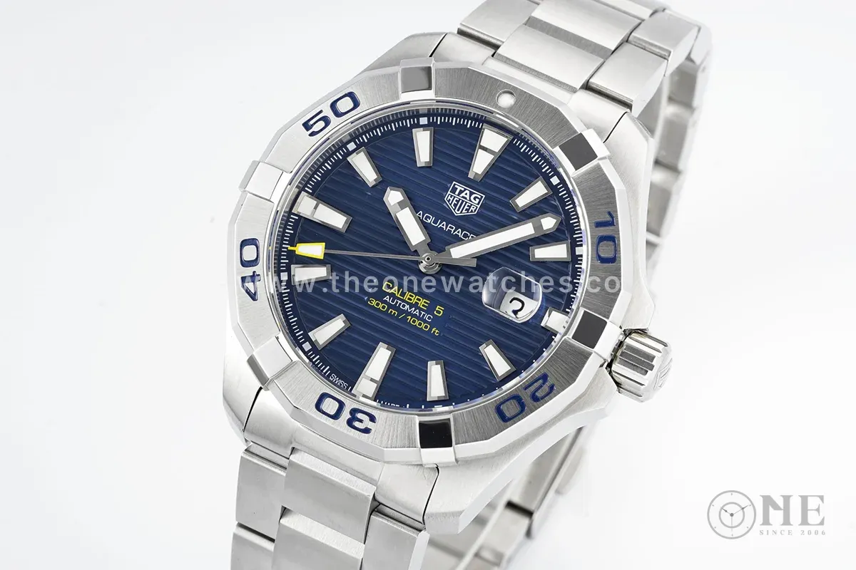 Tag Heuer Aquaracer Caliber 5 Blue Dial Ref. WAN2013.BA09