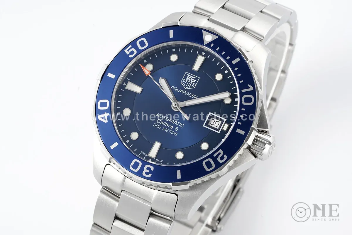 Tag Heuer Aquaracer Caliber 5 Blue Dial Ref. WAN2110.BA08