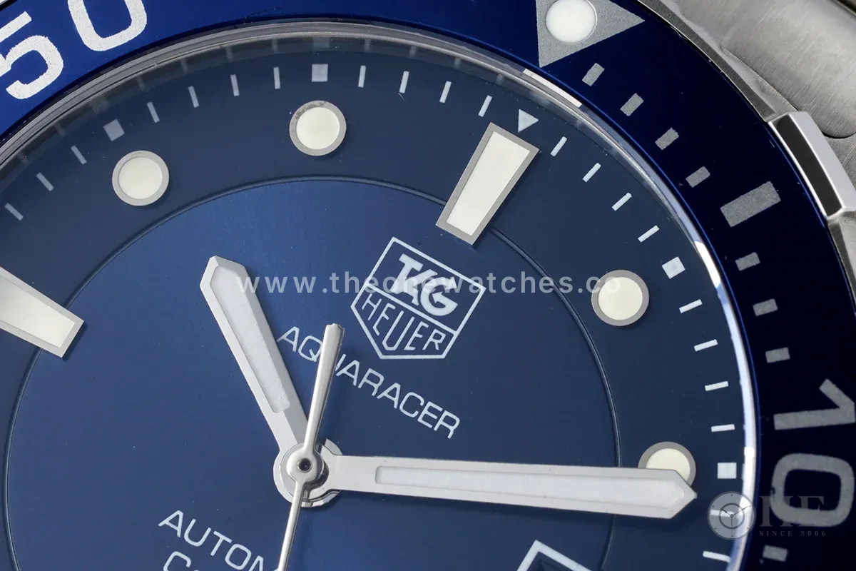 Tag Heuer Aquaracer Caliber 5 Blue Dial Ref. WAN2110.BA08
