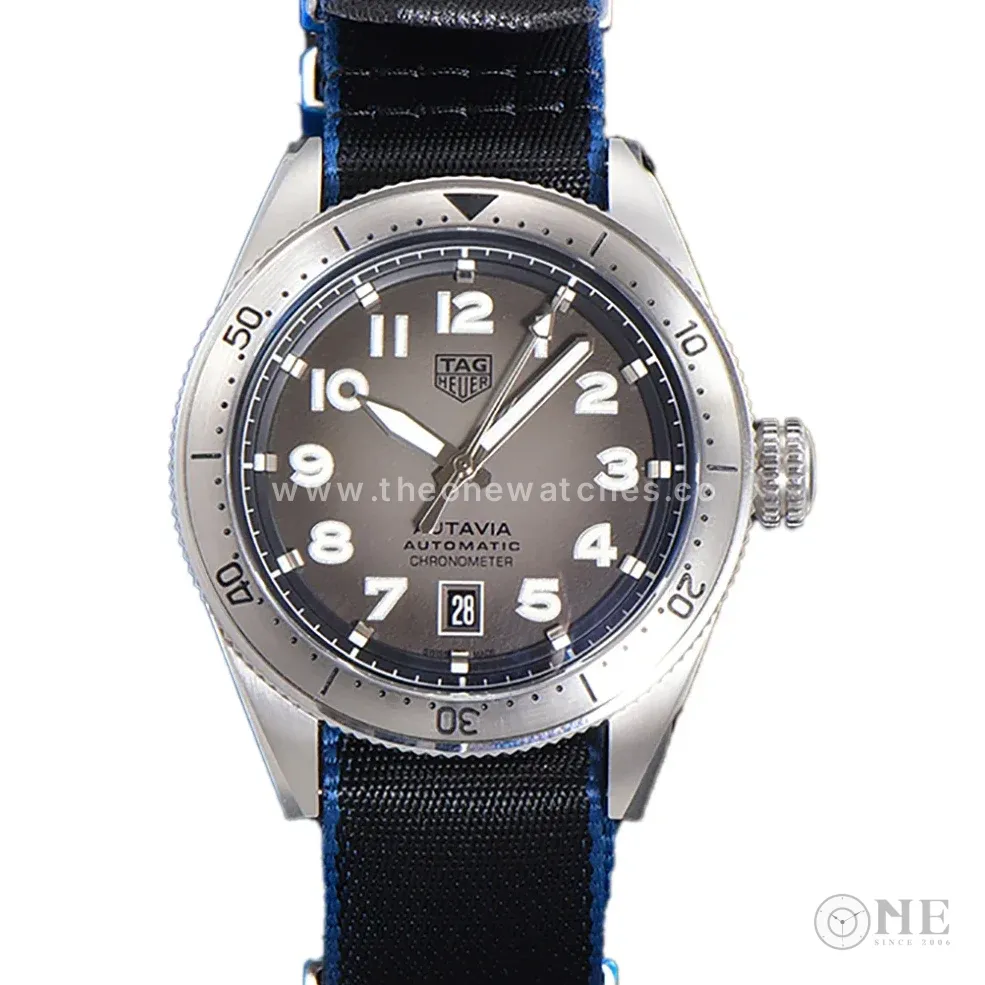 Tag Heuer Autavia Caliber 5 Grey Dial on Nylon Strap