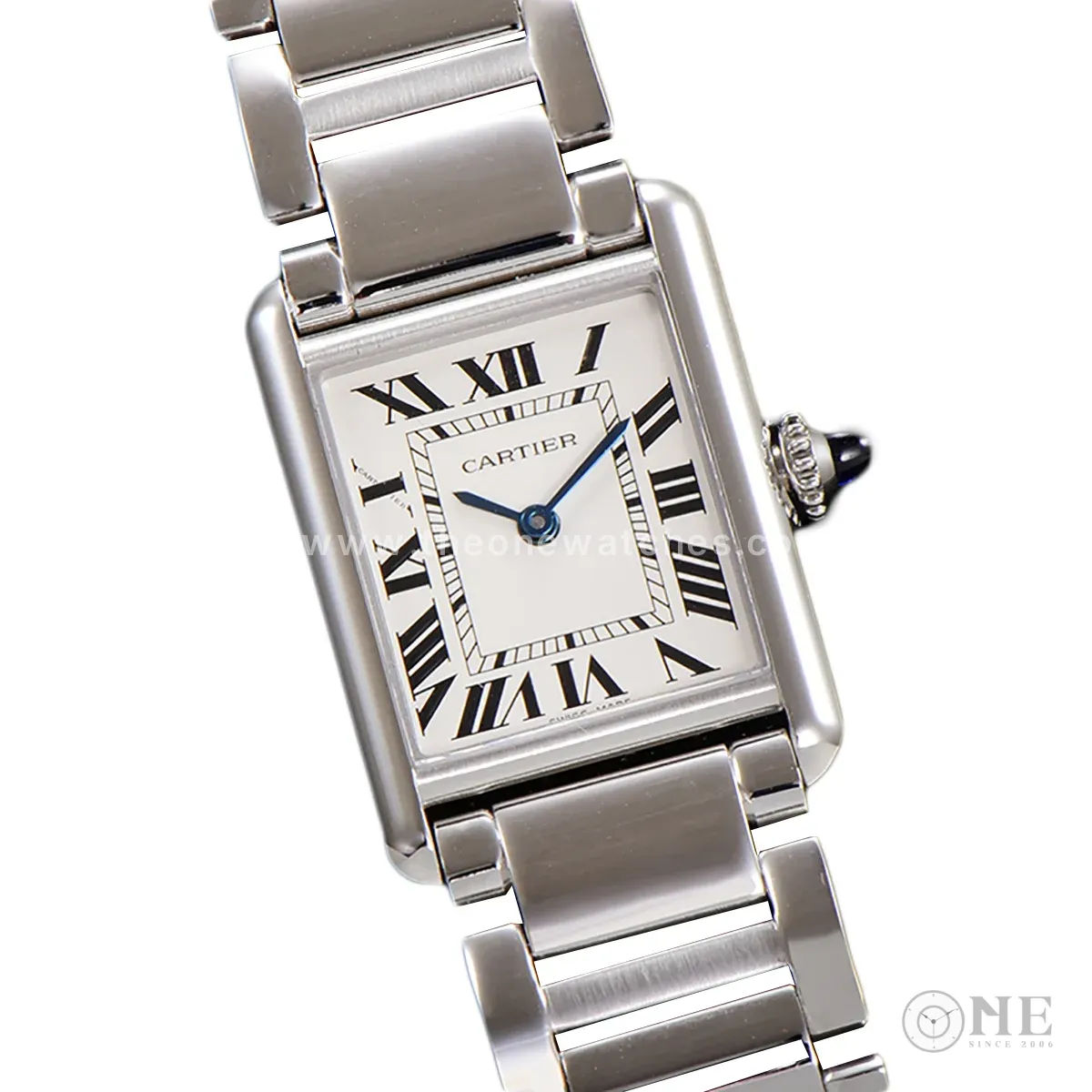Tank Must 29.5mm White Dial in Steel
