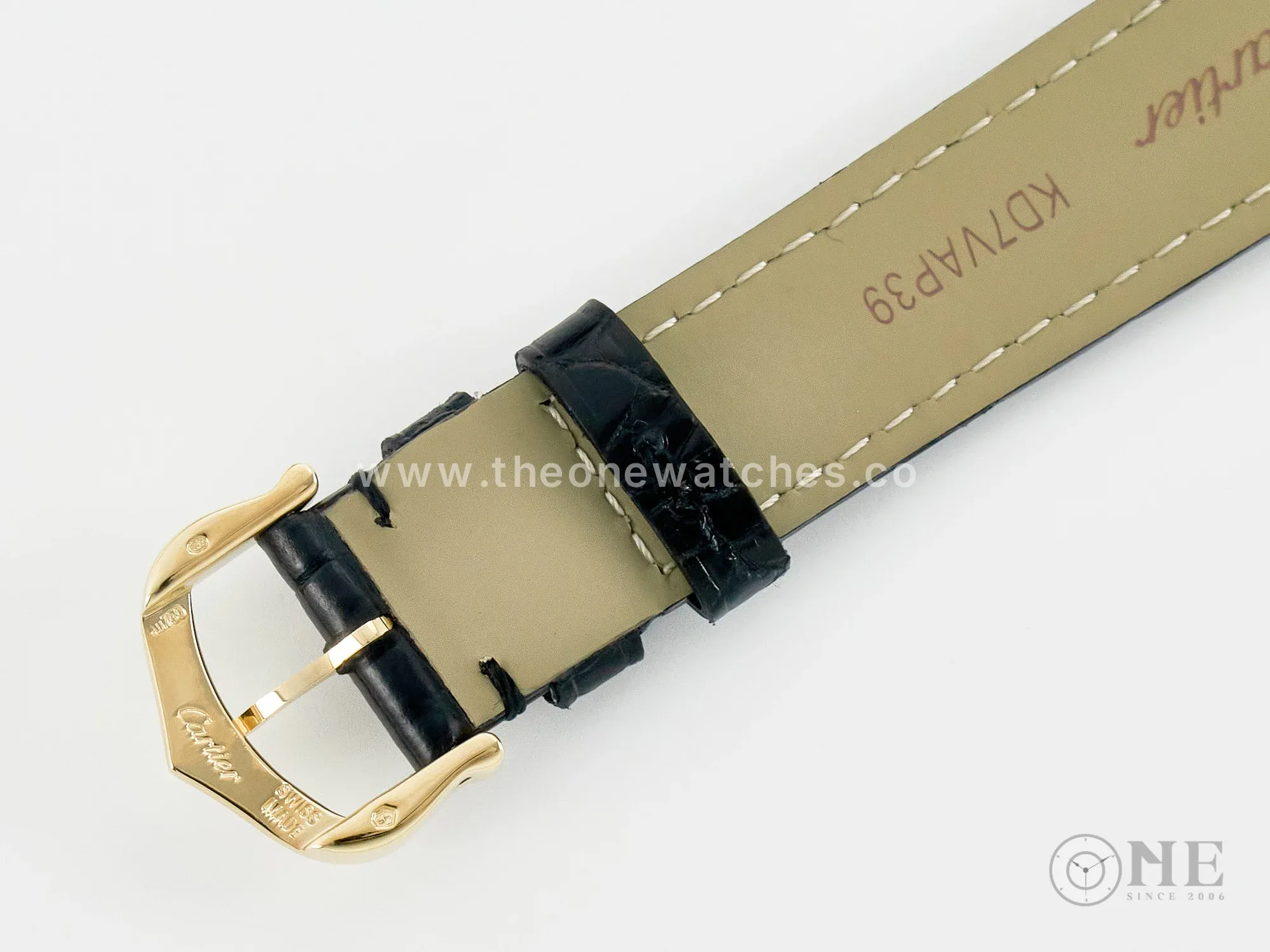 Tank Must Small YG 29mm DRF 1:1 Best Edition YG Dial on Black Leather Strap Swiss Quartz