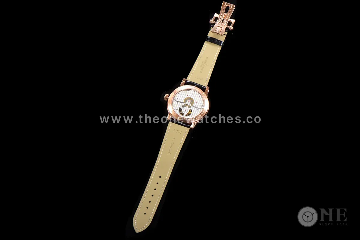 Traditionelle 14-Day Tourbillon Grey Dial in Rose Gold
