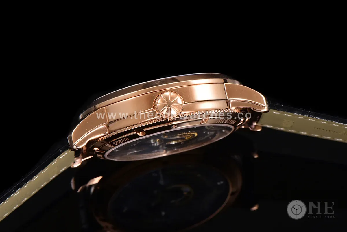 Traditionelle 14-Day Tourbillon White Dial in Rose Gold