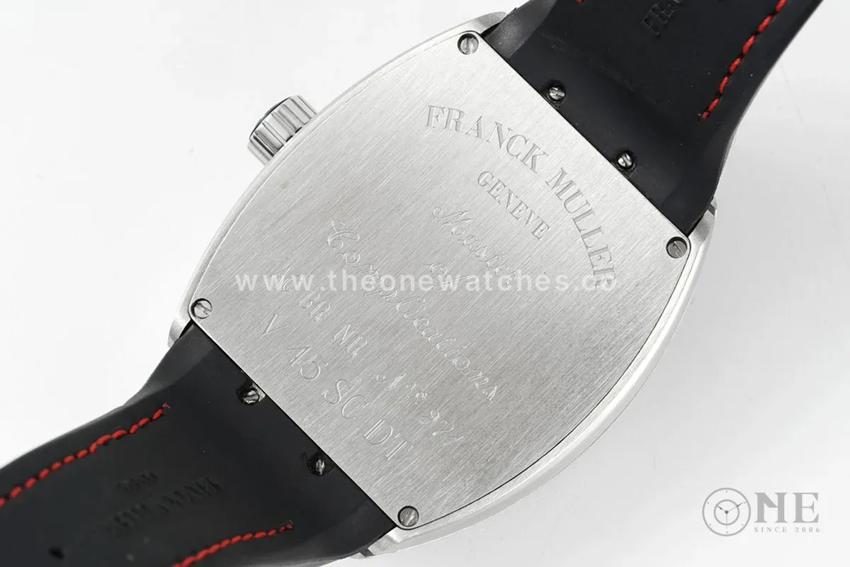 Vanguard Black Dial with Red Markers V 45