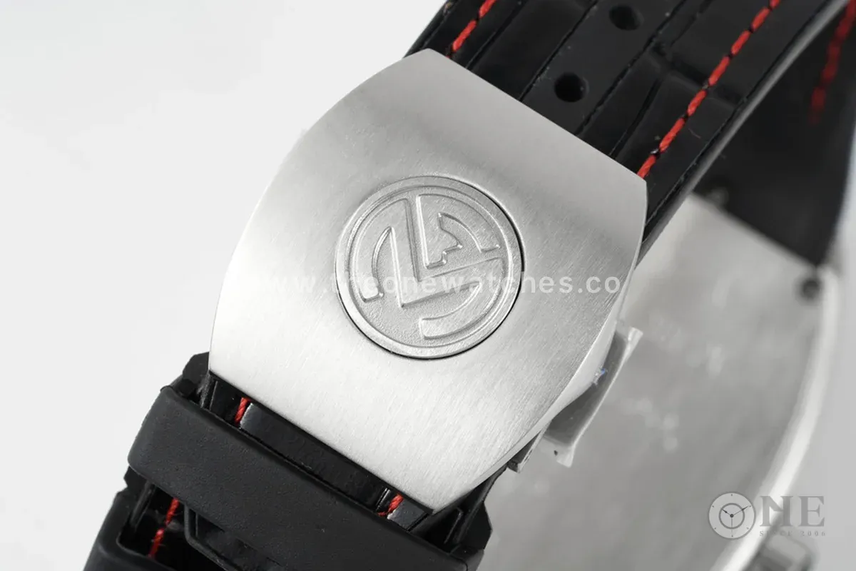 Vanguard Black Dial with Red Markers V 45