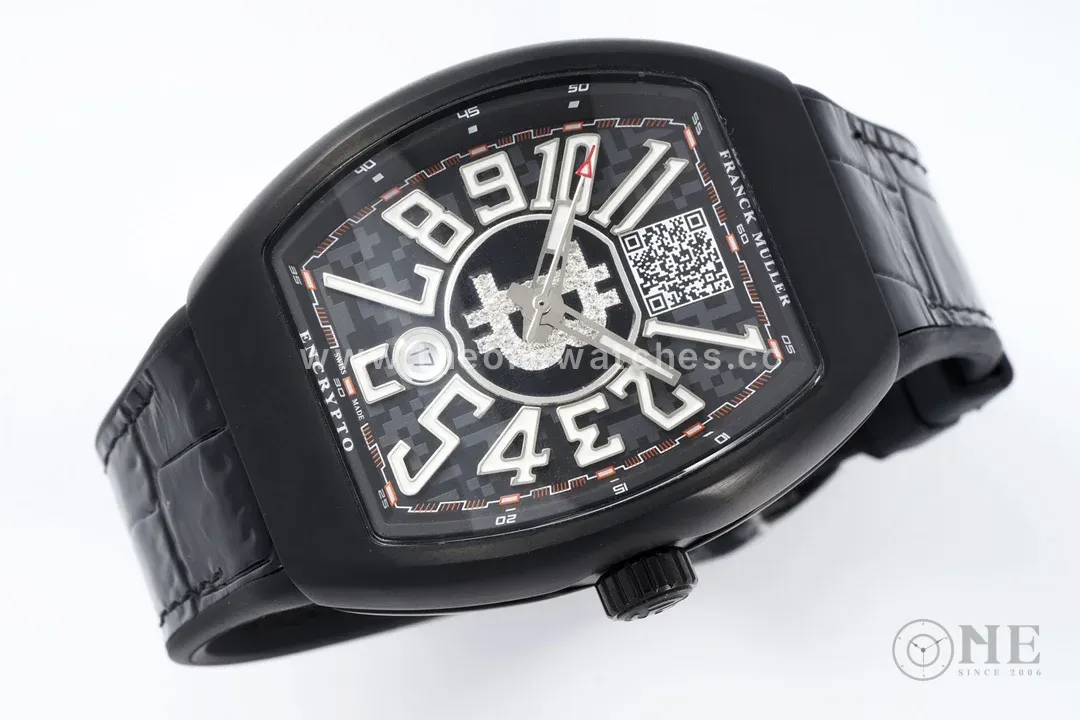 Vanguard Encrypto Black Dial in PVD V 45 SC DT BTC