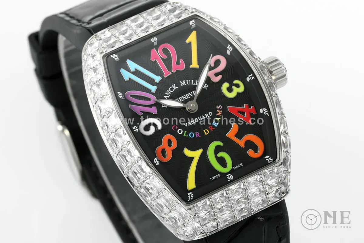 Vanguard V32 Black Dial with Colourful Markers