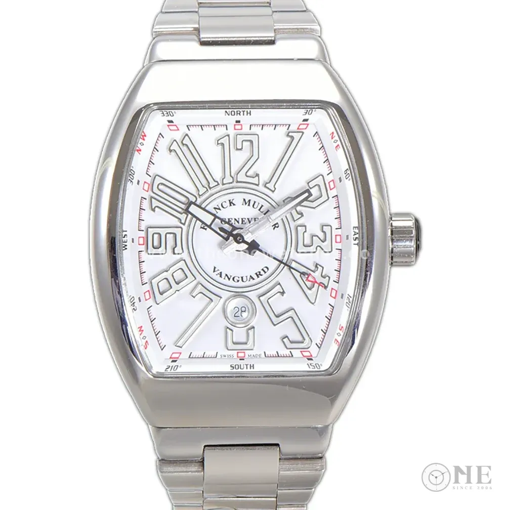 Vanguard Yachting White Dial V45 on Bracelet
